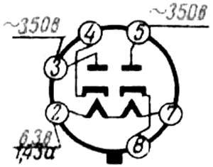 Кенотрон 6Ц15С