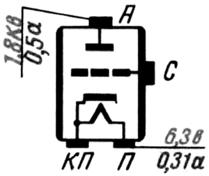 Триод 6С45К