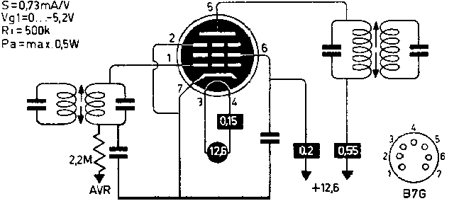 Пентод 12AC6