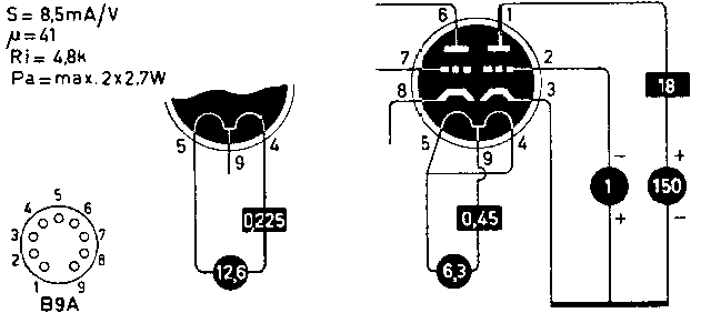 Двойной триод 12AV7