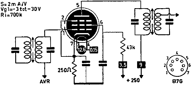 Пентод 12BD6