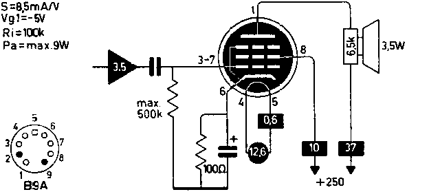 Beam Power Tube